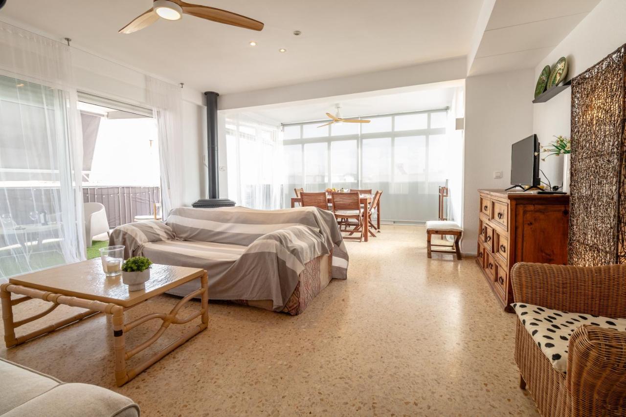Super Apartamento A Un Paso Del Mar Oliva Luaran gambar