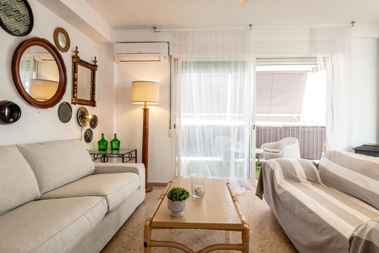 Super Apartamento A Un Paso Del Mar Oliva Luaran gambar