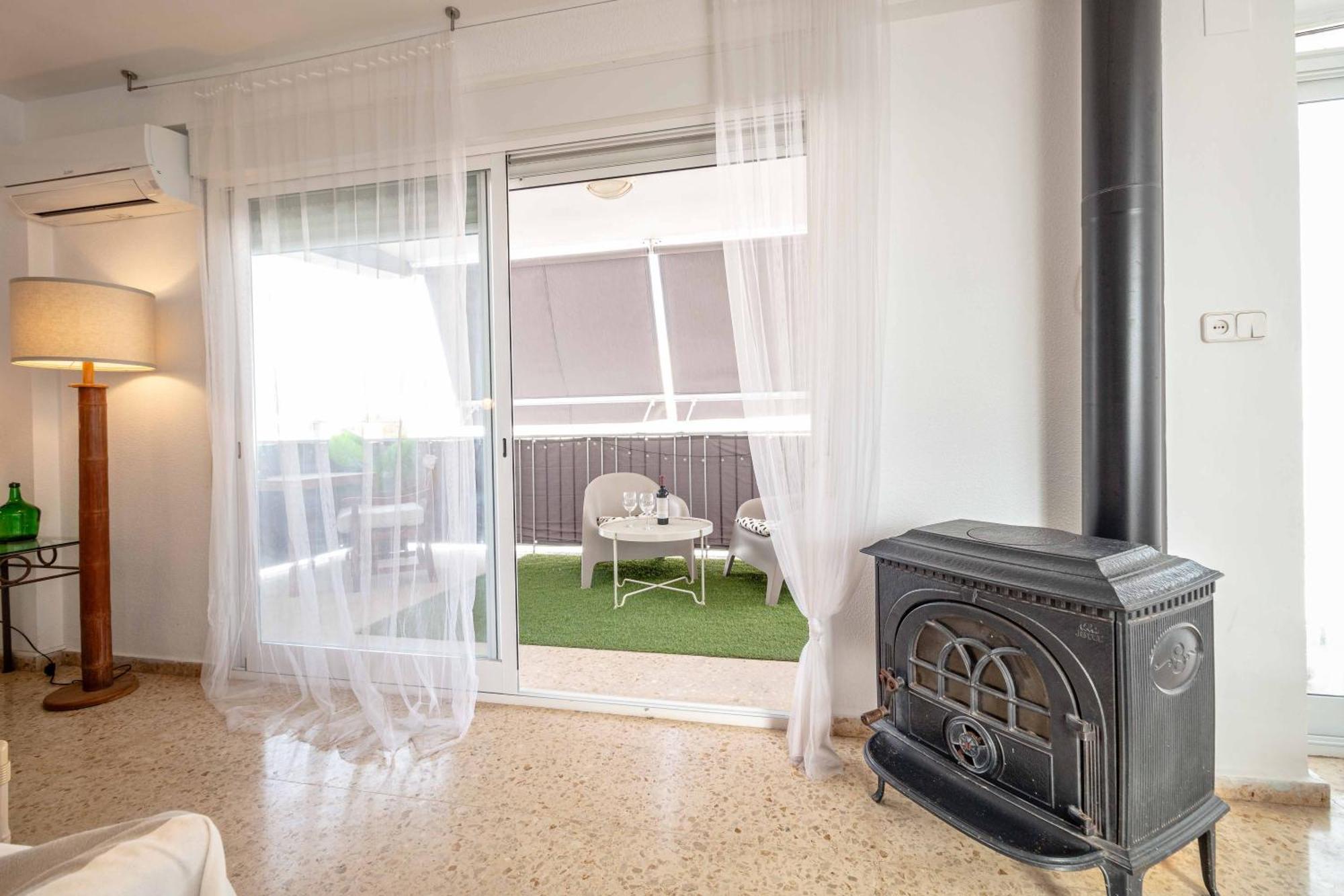 Super Apartamento A Un Paso Del Mar Oliva Luaran gambar
